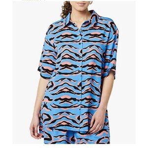 Terea Women's Nadia Resort Shirt size L NWT
